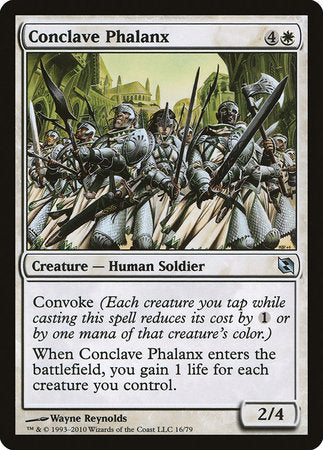 Conclave Phalanx [Duel Decks: Elspeth vs. Tezzeret] | Empire Gaming NC