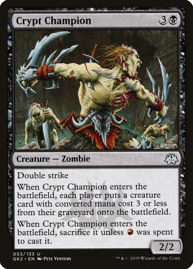 Crypt Champion [Ravnica Allegiance Guild Kit] | Empire Gaming NC