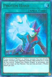 Photon Hand [LED3-EN037] Ultra Rare | Empire Gaming NC