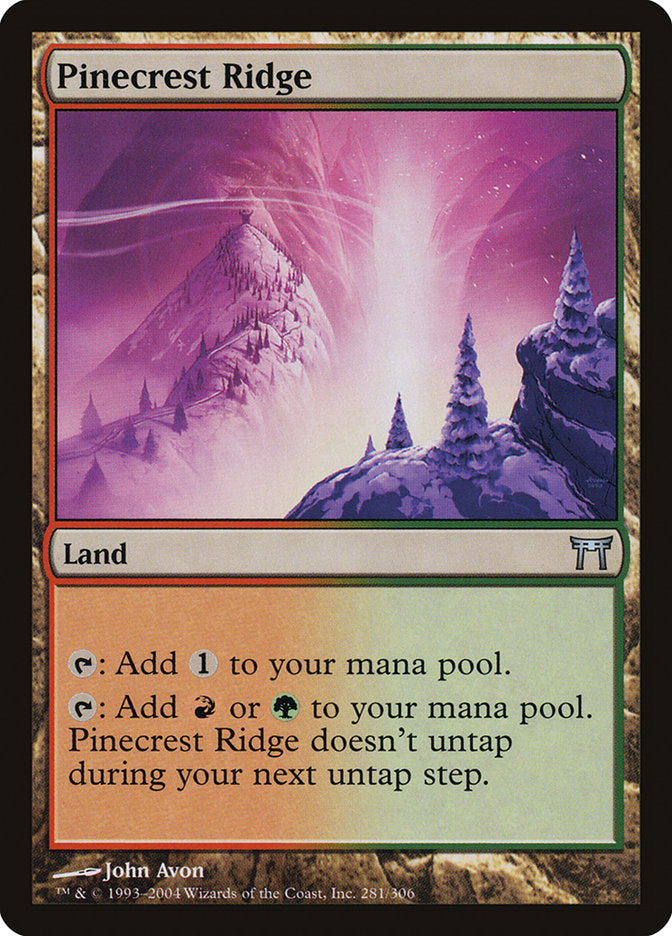 Pinecrest Ridge [Champions of Kamigawa] | Empire Gaming NC