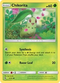 Chikorita (5) (5) [SM - Lost Thunder] | Empire Gaming NC