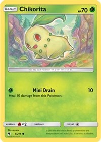 Chikorita (6) (6) [SM - Lost Thunder] | Empire Gaming NC