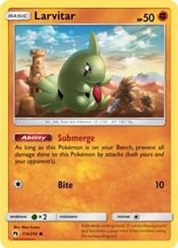 Larvitar (114) (114) [SM - Lost Thunder] | Empire Gaming NC