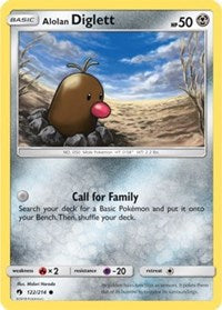 Alolan Diglett (122) [SM - Lost Thunder] | Empire Gaming NC