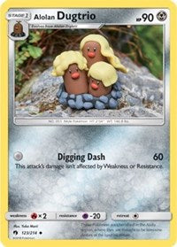 Alolan Dugtrio (123) [SM - Lost Thunder] | Empire Gaming NC