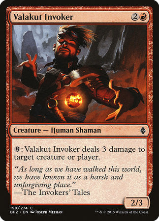 Valakut Invoker [Battle for Zendikar] | Empire Gaming NC