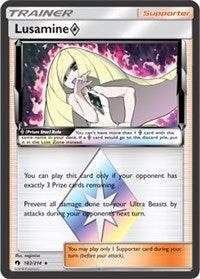 Lusamine Prism Star (182) [SM - Lost Thunder] | Empire Gaming NC