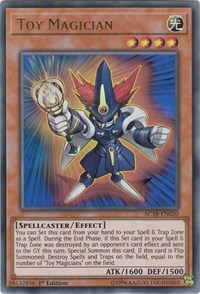 Toy Magician [AC18-EN020] Ultra Rare | Empire Gaming NC