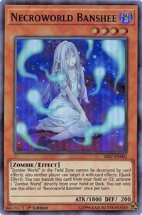 Necroworld Banshee [SR07-EN002] Super Rare | Empire Gaming NC