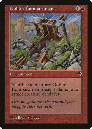 Goblin Bombardment [Tempest] | Empire Gaming NC