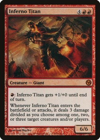 Inferno Titan [Duels of the Planeswalkers Promos 2011] | Empire Gaming NC