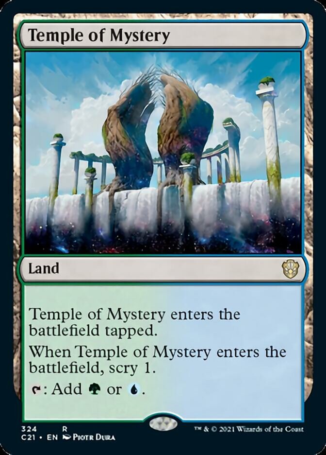 Temple of Mystery [Commander 2021] | Empire Gaming NC