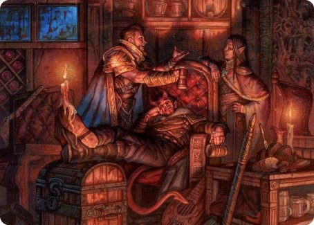 Long Rest Art Card [Dungeons & Dragons: Adventures in the Forgotten Realms Art Series] | Empire Gaming NC