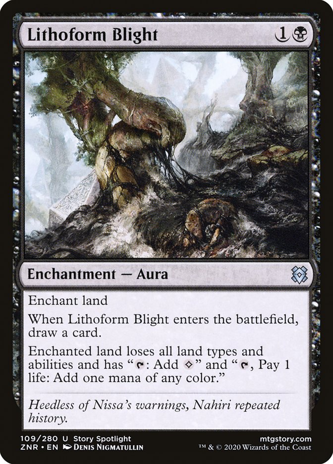 Lithoform Blight [Zendikar Rising] | Empire Gaming NC