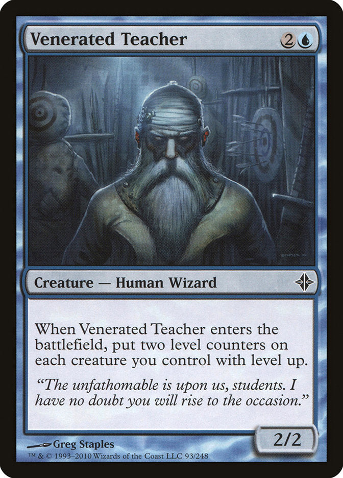 Venerated Teacher [Rise of the Eldrazi] | Empire Gaming NC