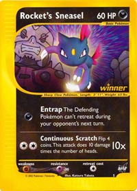 Rocket's Sneasel (Winner) (5) [Jumbo Cards] | Empire Gaming NC