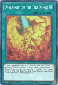 Onslaught of the Fire Kings [HISU-EN055] Super Rare | Empire Gaming NC