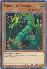 Thunder Dragon [HISU-EN046] Super Rare | Empire Gaming NC