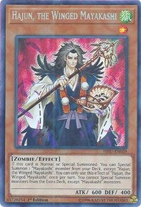 Hajun, the Winged Mayakashi [HISU-EN029] Secret Rare | Empire Gaming NC