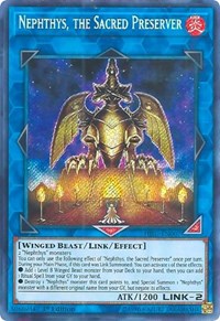 Nephthys, the Sacred Preserver [HISU-EN007] Secret Rare | Empire Gaming NC