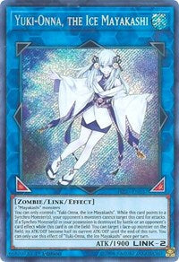 Yuki-Onna, the Ice Mayakashi [HISU-EN037] Secret Rare | Empire Gaming NC