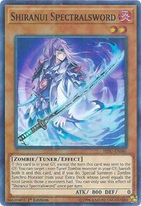 Shiranui Spectralsword [HISU-EN041] Super Rare | Empire Gaming NC