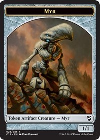 Myr (023) // Thopter (025) Double-sided Token [Commander 2018 Tokens] | Empire Gaming NC