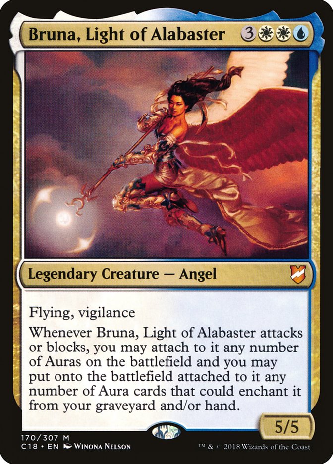 Bruna, Light of Alabaster [Commander 2018] | Empire Gaming NC