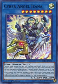 Cyber Angel Izana [LED4-EN012] Super Rare | Empire Gaming NC