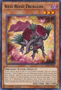 Red Rose Dragon [LED4-EN025] Rare | Empire Gaming NC