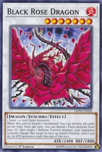 Black Rose Dragon [LED4-EN028] Common | Empire Gaming NC