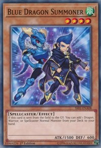 Blue Dragon Summoner [SS01-ENA08] Common | Empire Gaming NC