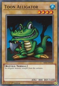 Toon Alligator [SS01-ENC02] Common | Empire Gaming NC