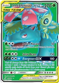 Celebi & Venusaur GX (Full Art) (159) [SM - Team Up] | Empire Gaming NC