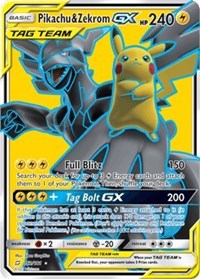 Pikachu & Zekrom GX (Full Art) (162) [SM - Team Up] | Empire Gaming NC