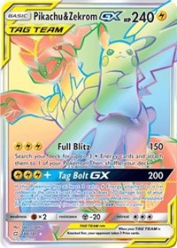 Pikachu & Zekrom GX (Secret) (184) [SM - Team Up] | Empire Gaming NC