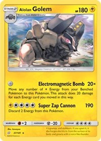 Alolan Golem (37) [SM - Team Up] | Empire Gaming NC