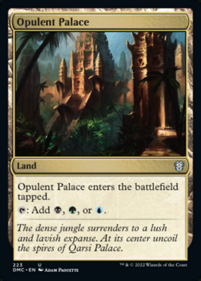 Opulent Palace [Dominaria United Commander] | Empire Gaming NC