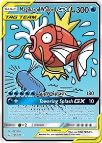 Magikarp & Wailord GX (Alternate Full Art) (161) [SM - Team Up] | Empire Gaming NC