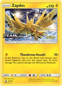 Zapdos - SM159 [Staff] (SM159) [SM Promos] | Empire Gaming NC