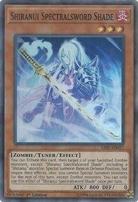 Shiranui Spectralsword Shade [SAST-EN017] Super Rare | Empire Gaming NC