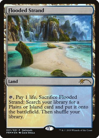 Flooded Strand [Nationals Promos] | Empire Gaming NC
