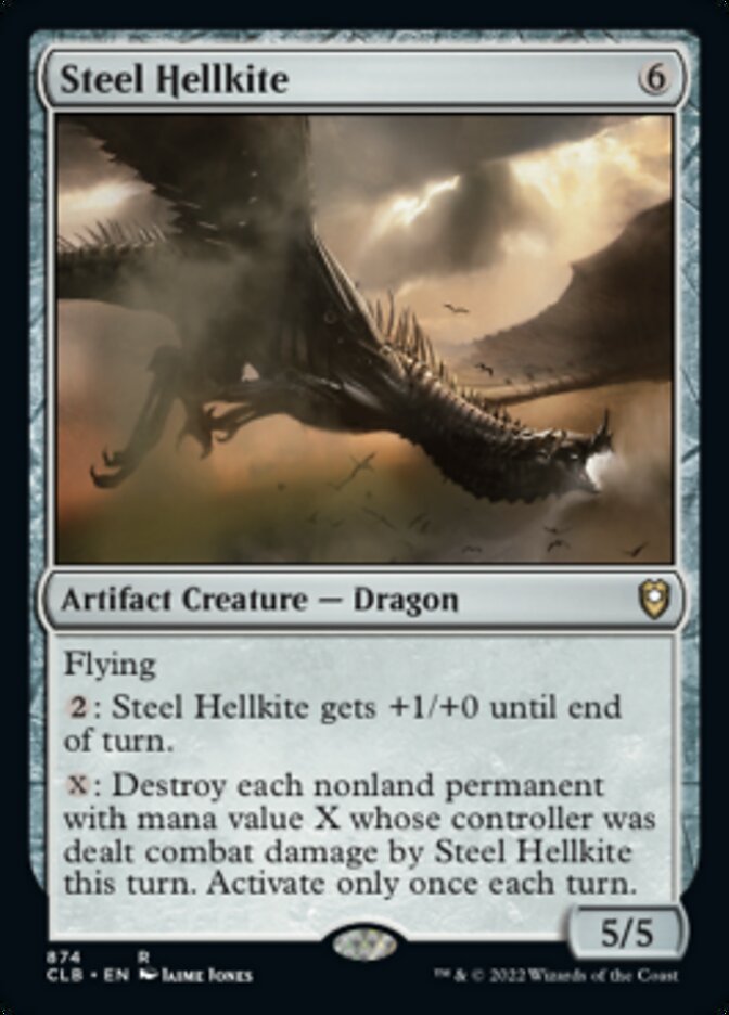 Steel Hellkite [Commander Legends: Battle for Baldur's Gate] | Empire Gaming NC