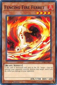 Fencing Fire Ferret [SDSB-EN017] Common | Empire Gaming NC