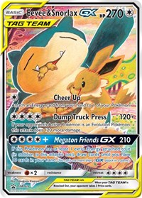 Eevee & Snorlax GX (SM169) [SM Promos] | Empire Gaming NC