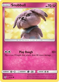 Snubbull (Holo Common) (15) [Detective Pikachu] | Empire Gaming NC