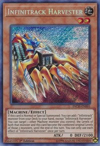 Infinitrack Harvester [INCH-EN001] Secret Rare | Empire Gaming NC