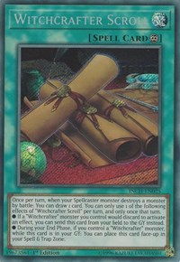 Witchcrafter Scroll [INCH-EN025] Secret Rare | Empire Gaming NC