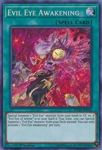 Evil Eye Awakening [INCH-EN034] Secret Rare | Empire Gaming NC