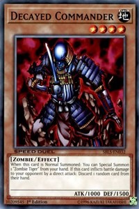 Decayed Commander [SBLS-EN032] Common | Empire Gaming NC